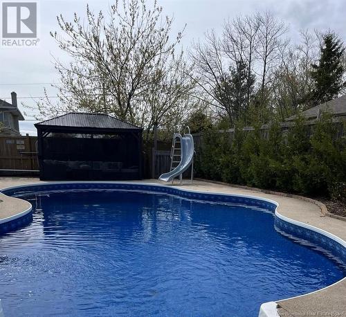 105 Waverly Drive, Miramichi, NB - Outdoor With In Ground Pool With Backyard