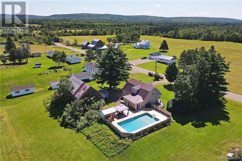 120 Cross Road, Temperance Vale, NB - Outdoor With In Ground Pool With View