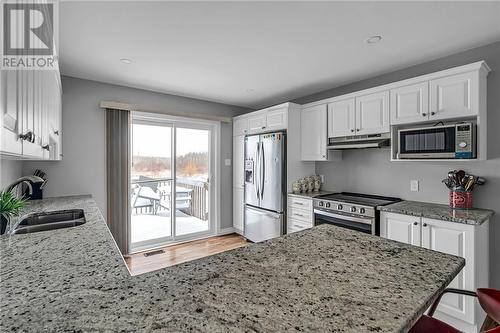97 French Avenue, Long Sault, ON - Indoor Photo Showing Kitchen With Double Sink