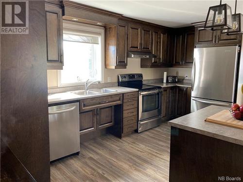 143 Rue Des Montagnes, Kedgwick, NB - Indoor Photo Showing Kitchen With Double Sink