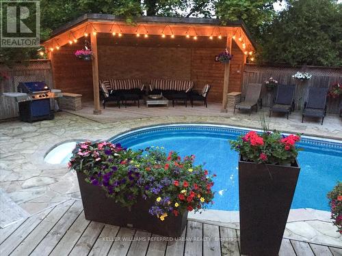 51 Blue Forest Drive, Toronto, ON - Outdoor With In Ground Pool With Deck Patio Veranda With Backyard
