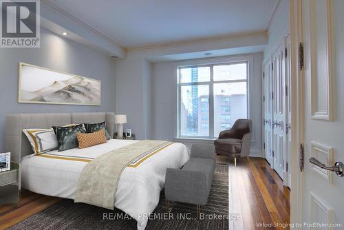 8D - 1 St Thomas Street, Toronto, ON - Indoor Photo Showing Bedroom