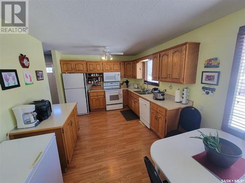 411 Broad Street, Cut Knife, SK - Indoor Photo Showing Kitchen With Double Sink