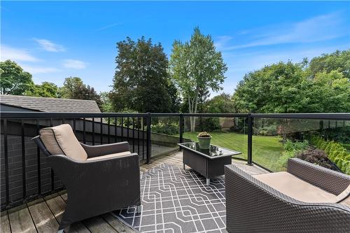 Primary Bedroom Balcony - 262 Brookview Court, Ancaster, ON - Outdoor With Exterior