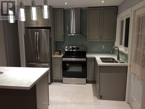 2629 Kennedy Road, Toronto, ON - Indoor Photo Showing Kitchen With Double Sink