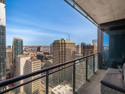 Balcon - 3109-1188 Av. Union, Montréal (Ville-Marie), QC - Outdoor With Balcony With View With Exterior