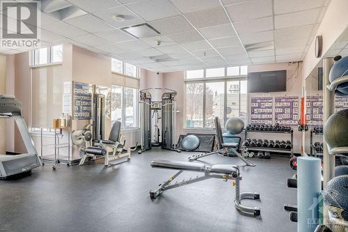 70 Landry Street Unit#503, Ottawa, ON - Indoor Photo Showing Gym Room