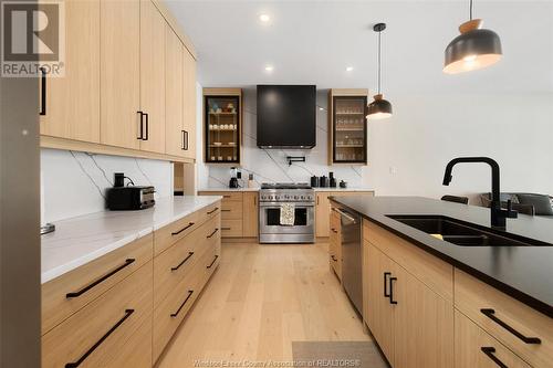 1512 Goodview Avenue, Amherstburg, ON - Indoor Photo Showing Kitchen With Double Sink