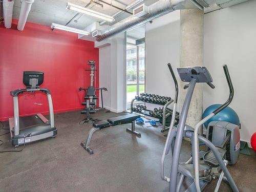 Exercise room - 129-630 Rue William, Montréal (Ville-Marie), QC - Indoor Photo Showing Gym Room