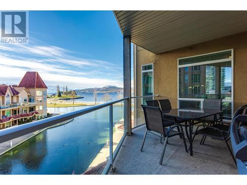 1088 Sunset Drive Unit# 434, Kelowna, BC - Outdoor With Body Of Water With Deck Patio Veranda With Exterior