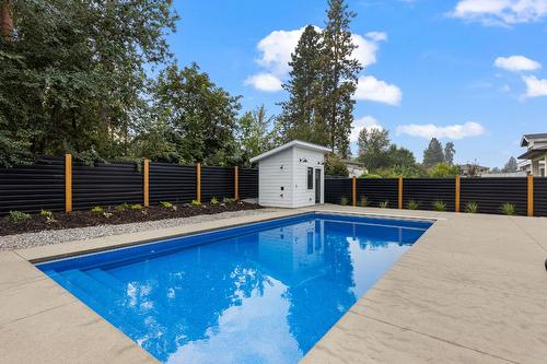 689 Balsam Road, Kelowna, BC - Outdoor With In Ground Pool With Backyard