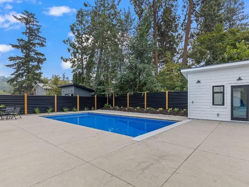 689 Balsam Road, Kelowna, BC - Outdoor With In Ground Pool