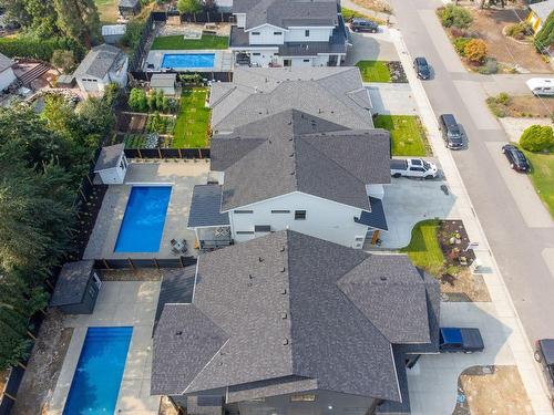 689 Balsam Road, Kelowna, BC - Outdoor With In Ground Pool With View