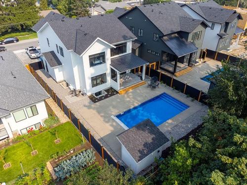 689 Balsam Road, Kelowna, BC - Outdoor With In Ground Pool With Deck Patio Veranda