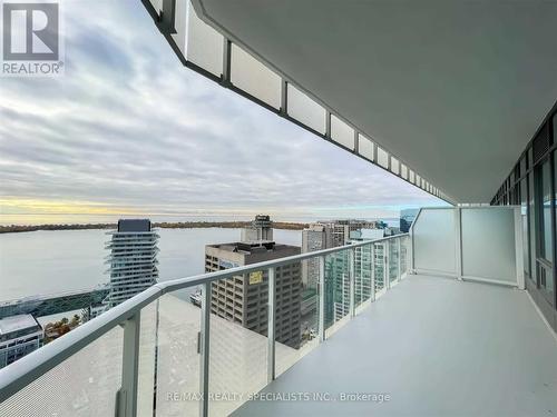 #2009 -28 Freeland St E, Toronto, ON - Outdoor With Body Of Water With Balcony With View With Exterior