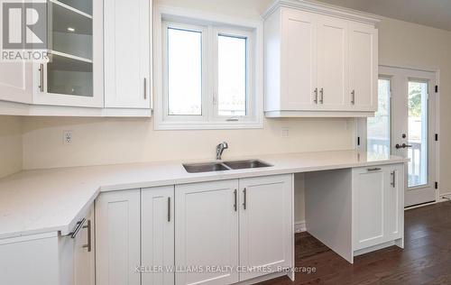 849 Trivetts Road, Georgina, ON - Indoor Photo Showing Kitchen With Double Sink