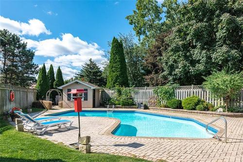 6034 Mountainside Street, Niagara Falls, ON - Outdoor With In Ground Pool With Deck Patio Veranda With Backyard