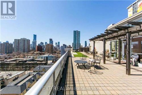 #407 -225 Wellesley St, Toronto, ON - Outdoor With Balcony With View