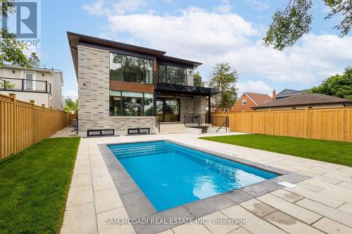 1340 Northaven Drive, Mississauga, ON - Outdoor With In Ground Pool With Deck Patio Veranda With Backyard