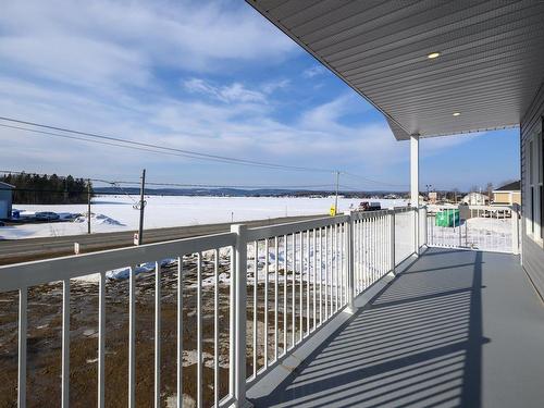 Balcony - 2448  - 2450 Rue Laflèche, Saint-Paulin, QC - Outdoor With Body Of Water With View With Exterior