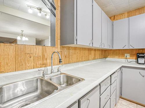 Cuisine - 1320  - 1322 Rue Vendette, Val-David, QC - Indoor Photo Showing Kitchen With Double Sink