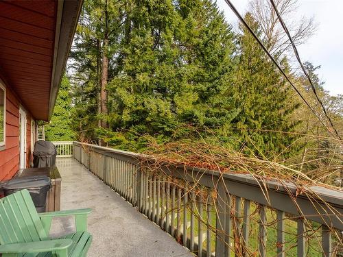 1734 Sandy Beach Rd, Mill Bay, BC - Outdoor With Deck Patio Veranda With Exterior