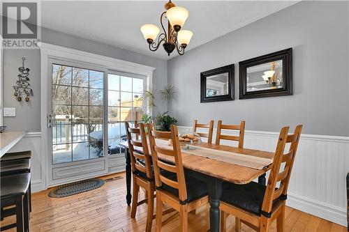 109 Moulinette Road, Long Sault, ON - Indoor Photo Showing Dining Room