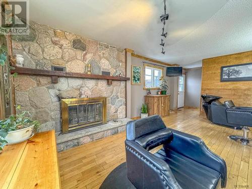 456 Second Ave, Matheson, ON - Indoor With Fireplace