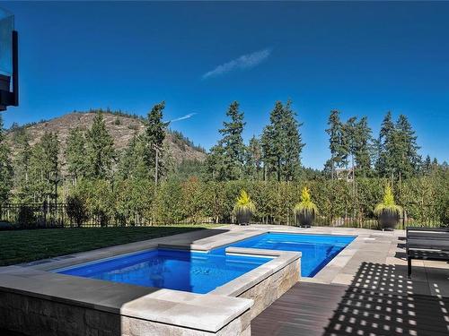 2022 Pebble Dr, Langford, BC - Outdoor With In Ground Pool With Deck Patio Veranda With Backyard