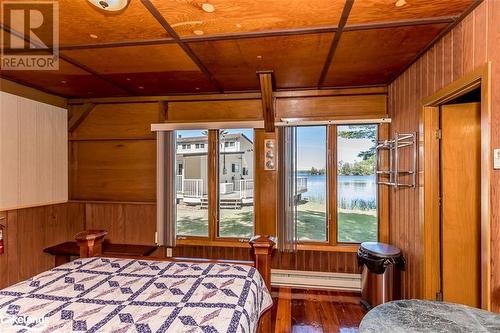 Guest Cabin - 36 Yellowhead Island, Port Severn, ON - Indoor Photo Showing Bedroom