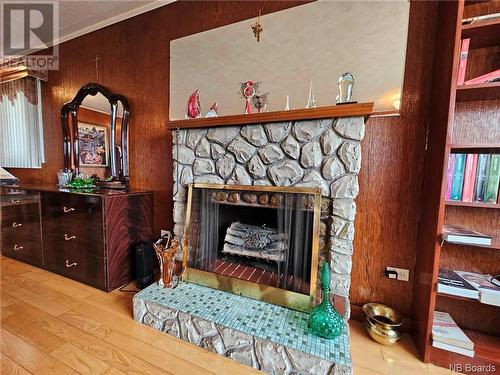 372 Drummond Station Road, Drummond, NB - Indoor With Fireplace