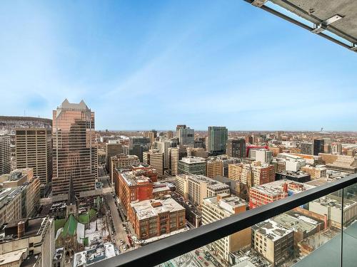 Balcon - 3701-1188 Av. Union, Montréal (Ville-Marie), QC - Outdoor With Balcony With View