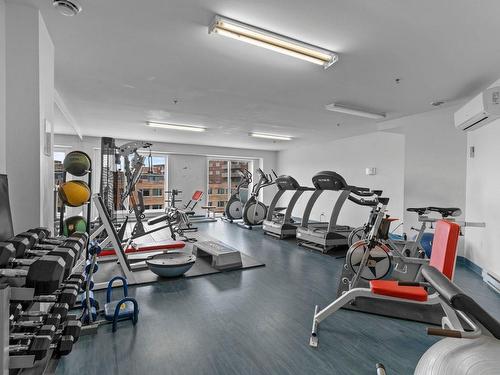 Exercise room - 516-3300 Boul. Cavendish, Montréal (Côte-Des-Neiges/Notre-Dame-De-Grâce), QC - Indoor Photo Showing Gym Room