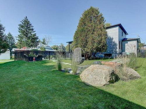 Piscine - 412  - B Rue Principale, Saint-Basile-Le-Grand, QC - Outdoor With In Ground Pool With Backyard