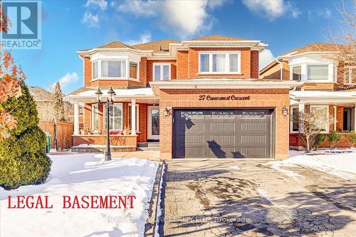 27 Crowsnest Cres, Brampton, ON - Outdoor With Facade