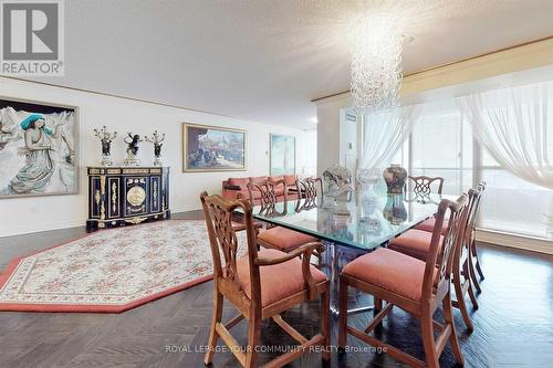 #1907 -10 Torresdale Ave, Toronto, ON - Indoor Photo Showing Dining Room