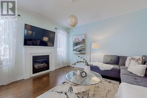 63 Murray Tabb Street, Clarington, ON - Indoor Photo Showing Living Room With Fireplace