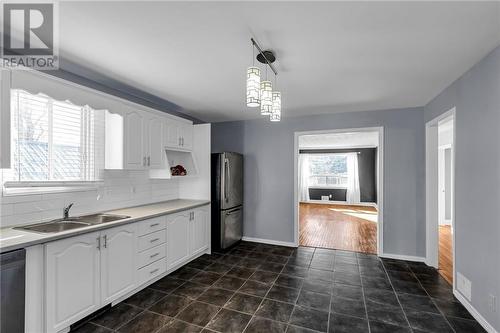 101 Robertson Avenue, Cornwall, ON - Indoor Photo Showing Kitchen With Double Sink