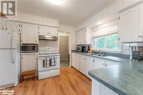 177 Beehive Drive, Cameron, ON - Indoor Photo Showing Kitchen With Double Sink