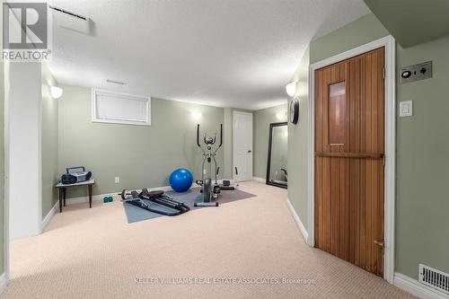 1244 Woodland Avenue, Mississauga, ON - Indoor Photo Showing Gym Room