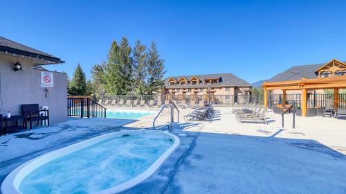 512C - 500 Bighorn Boulevard, Radium Hot Springs, BC - Outdoor With In Ground Pool