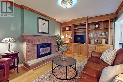 117 Humber Valley Crescent, King, ON - Indoor Photo Showing Living Room With Fireplace