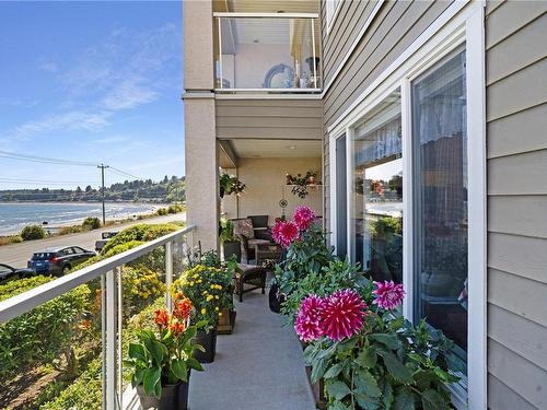 107-3156 Island Hwy West, Qualicum Beach, BC - Outdoor With Body Of Water With Exterior