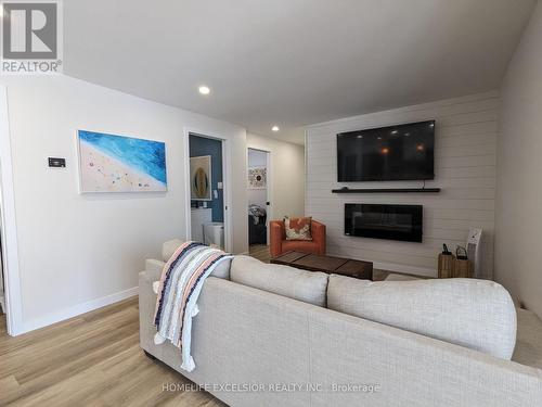 1145 Ramara 47 Road, Ramara, ON - Indoor Photo Showing Living Room With Fireplace