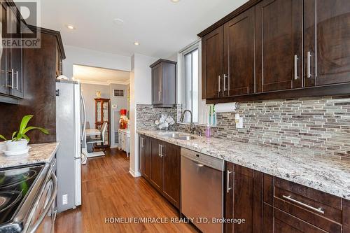 1705 - 26 Hanover Road, Brampton, ON - Indoor Photo Showing Kitchen With Double Sink With Upgraded Kitchen
