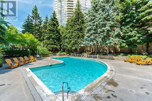 1705 - 26 Hanover Road, Brampton, ON - Outdoor With In Ground Pool With Backyard