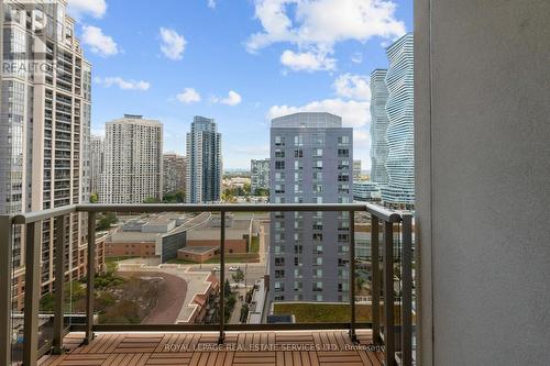 #1801 -350 Princess Royal Dr, Mississauga, ON - Outdoor With Balcony