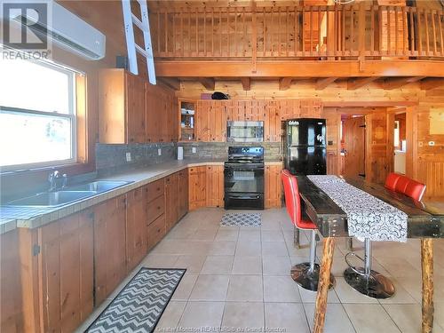 629 Cherryvale Rd, Canaan Forks, NB - Indoor Photo Showing Kitchen With Double Sink