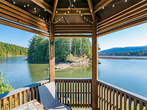 4744 Brenton Page Rd, Ladysmith, BC - Outdoor With Body Of Water With Deck Patio Veranda With View