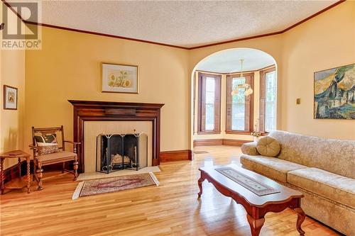 80 Munroe Avenue E, Renfrew, ON - Indoor Photo Showing Living Room With Fireplace